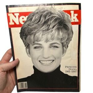 Vintage Newsweek Magazine 1997 Princess Diana Death Of A Princess Royal‎ Family